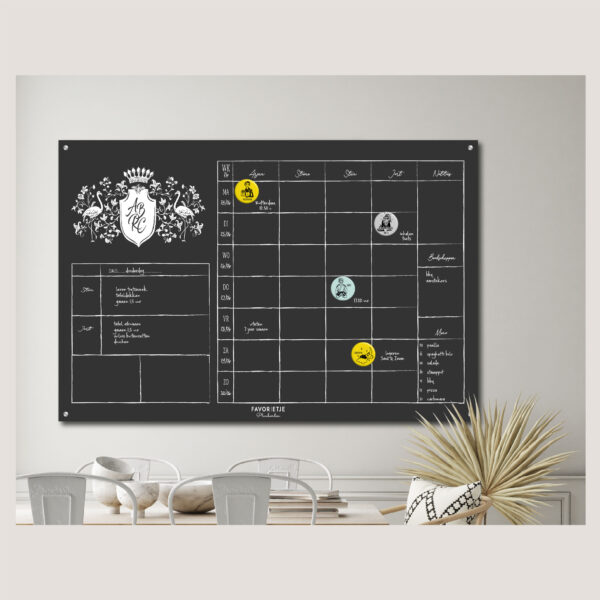 Planbord Familiewapen Liggend - Afbeelding 4