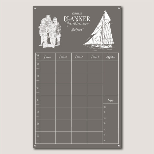 Planbord Premium Staand