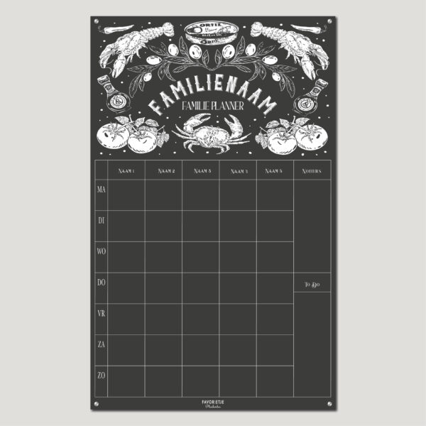 Planbord Culinair