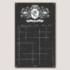 Planbord Familiewapen Staand