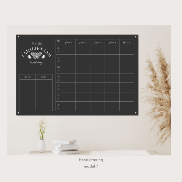 Planbord Handlettering Liggend - Afbeelding 7