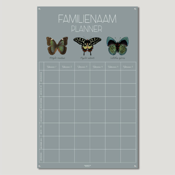 Planbord Vlinder